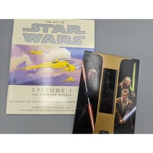 Star Wars Episode I Phantom Menace Film Cell Strip Art of Star Wars Book Excerpt